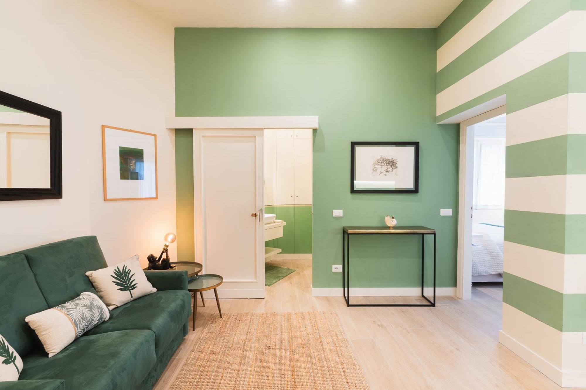 Cozy Olive Green Flat Florenţa Exterior foto