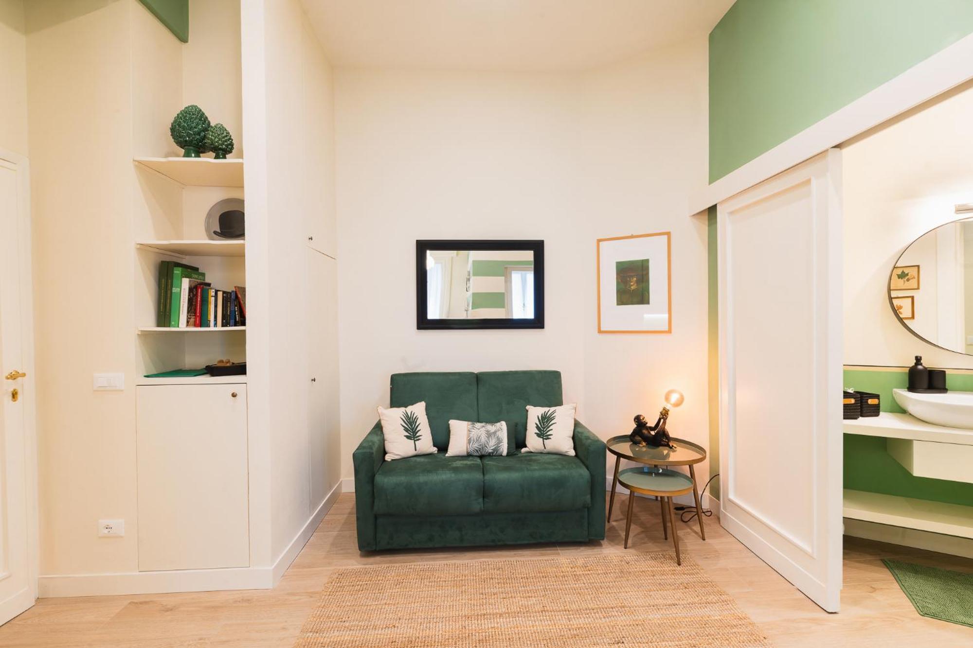 Cozy Olive Green Flat Florenţa Exterior foto